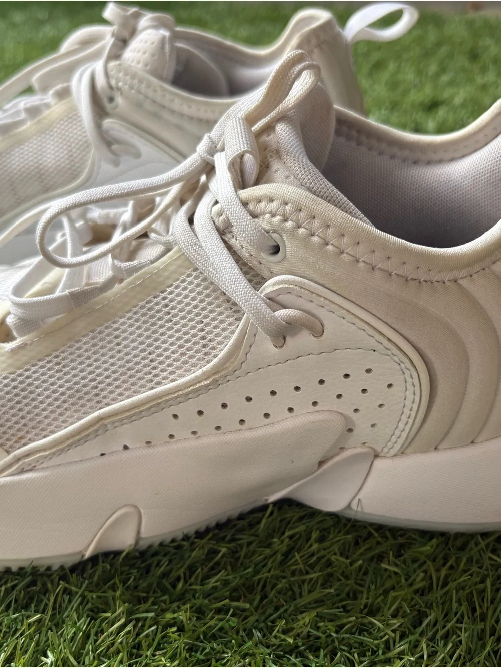 Shoe interior with label